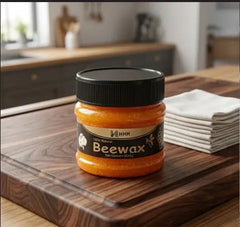 HHH 100% Natural Beeswax – Premium Wood & Furniture Polish for Restoration & Protection | 85g
