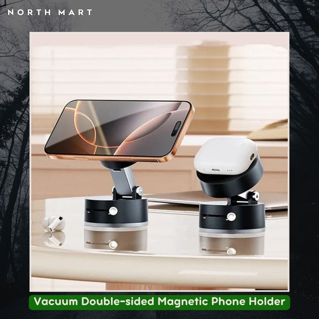 Vacuum Double-sided Magnetic Phone Holder